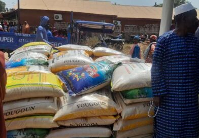 Kindia: Elhadj Abdoul Wakil Keita offre des vivres aux fidèles musulmans